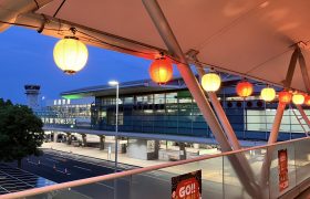 第50回記念 三原やっさ祭り展示in広島空港